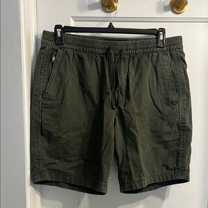 Abercrombie Linen-Blend Pull-On Short